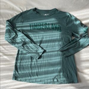 Timberland Teal Long Sleeve Shirt